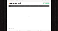 Desktop Screenshot of chandrikaplywoods.com